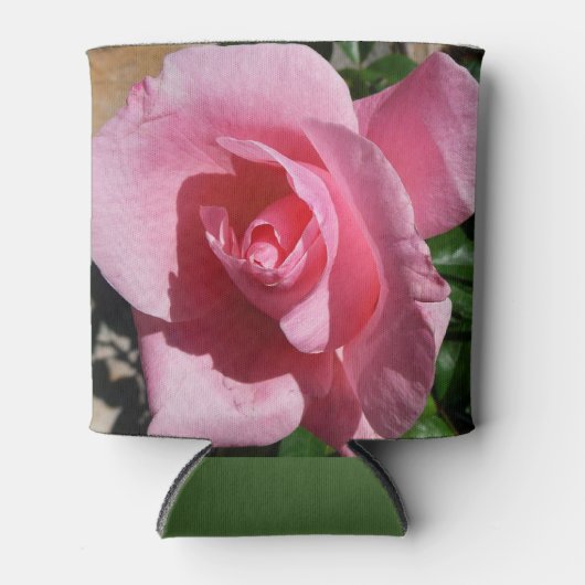 Roze Rose III Tuin Bloemen Blikjeskoeler (Voorkant)