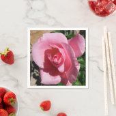 Roze Rose III Tuin Bloemen Servetten (Insitu)