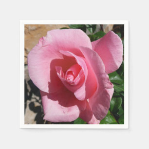 Roze Rose III Tuin Bloemen Servetten