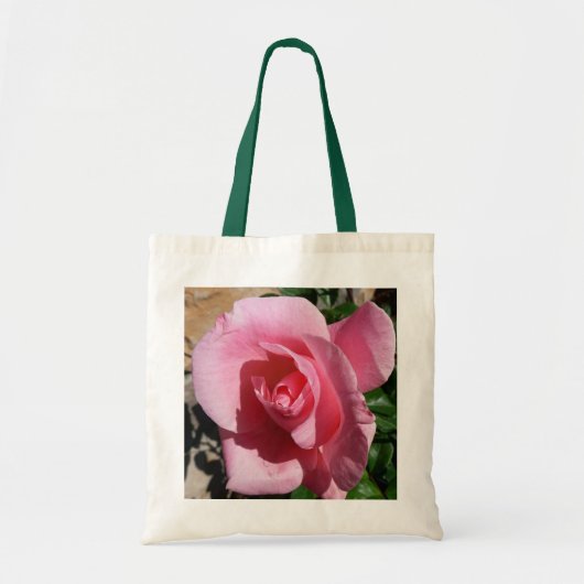 Roze Rose III Tuin Bloemen Tote Bag (Voorkant)