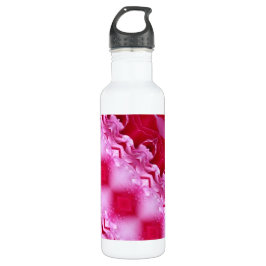 Roze Rose Ikat 2 Waterfles