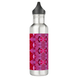 Roze Rose Ikat 6 Waterfles