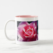Roze Rose in Full Bloom Beverage Mok (Links)