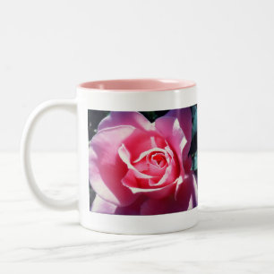 Roze Rose in Full Bloom Beverage Mok