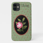 Roze Rose iPhone 11 Hoesje (Achterkant)