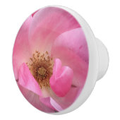 Roze Rose Keramische Knop (Rechts)