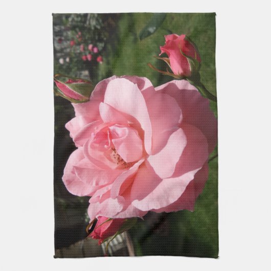 Roze Rose Kitchen Towels Theedoek (Verticaal)