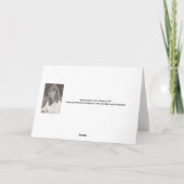 Roze Rose kleindochter Valentijn Feestdagen Kaart (Achterkant)