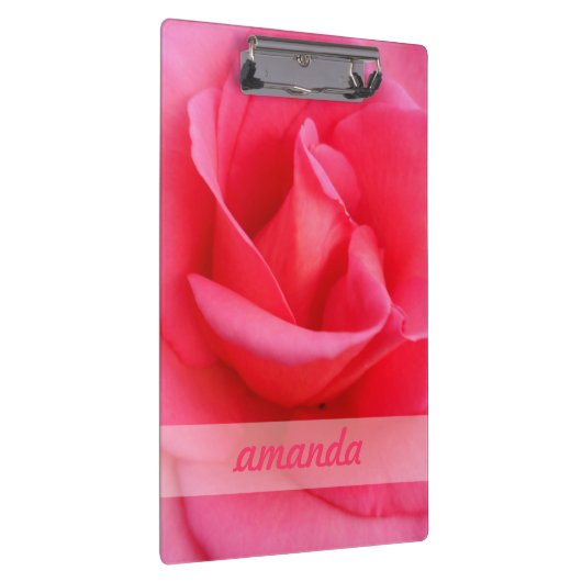 Roze Rose Klembord (Rechts)