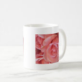 Roze Rose Koffiemok (Voorkant rechts)