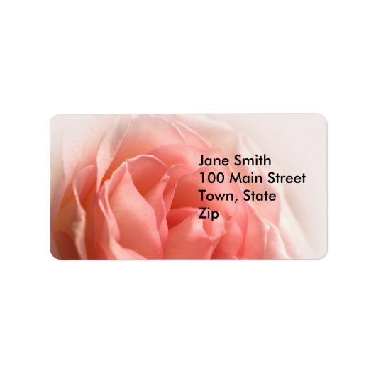 Roze Rose Labels (Voorkant)