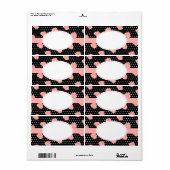 Roze Rose Labels (Full Sheet)