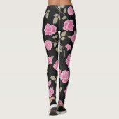 Roze Rose Leggings (Achterkant)