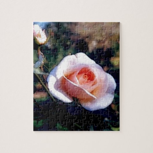 Roze Rose Legpuzzel (Verticaal)