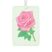Roze Rose Luchtverfrisser (Achterkant)