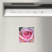 Roze Rose Magnet (Insitu (Vaatwasser))