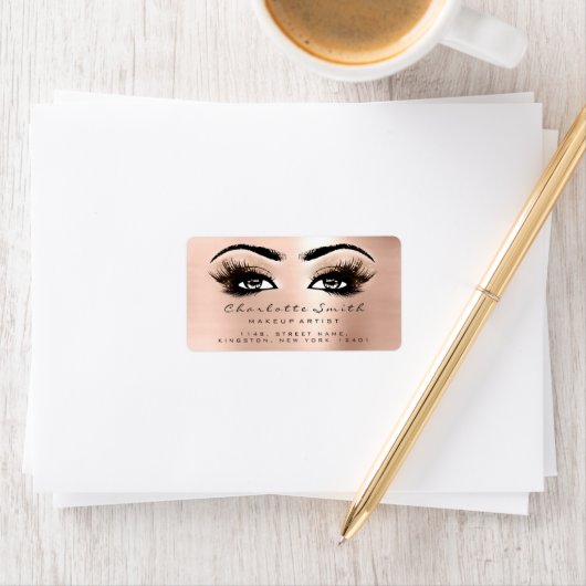 Roze Rose Makeup Lashes Stylst Beauty RSVP Etiket (Insitu)