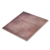 Roze Rose Mauve Faux Rustic Tegeltje (Zijkant)