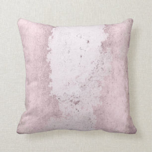 Roze Rose Mauve Lila Delicate Grungy Abstract Kussen