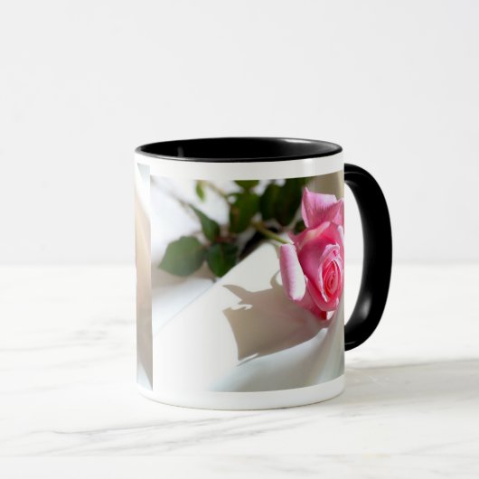 Roze Rose Mok (Voorkant rechts)