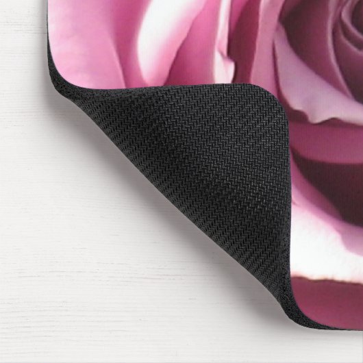 Roze Rose Mousepad Muismat (Hoek)