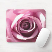 Roze Rose Mousepad Muismat (Met muis)
