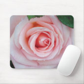 Roze Rose Mousepad Muismat (Met muis)