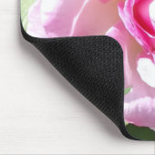 Roze Rose Mousepad Muismat (Hoek)