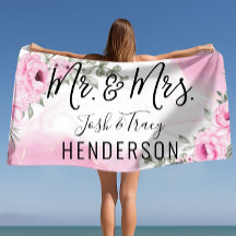 Roze Rose Mr. & Mrs Wedding of Jubileum Gift