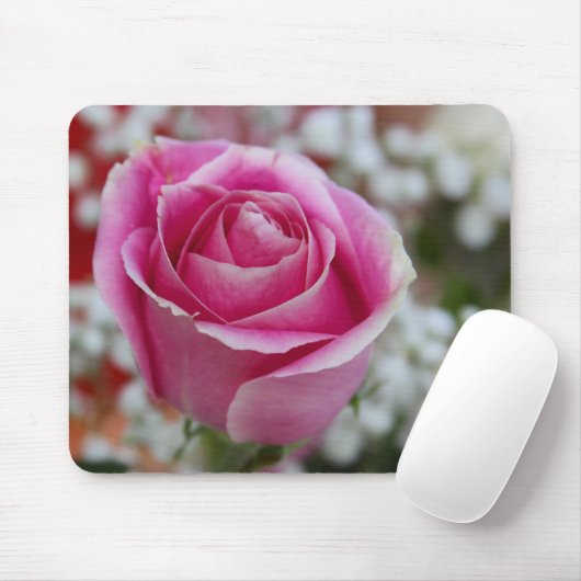 Roze Rose Muismat (Met muis)