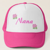 Roze Rose Nana Pet- Trucker Pet (Voorkant)