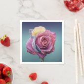 Roze Rose Napkins Servet (Insitu)