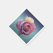 Roze Rose Napkins Servet (Hoek)