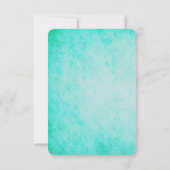 Roze Rose Notecard Bedankkaart (Achterkant)