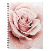 Roze Rose Notitieboek (Voorkant)