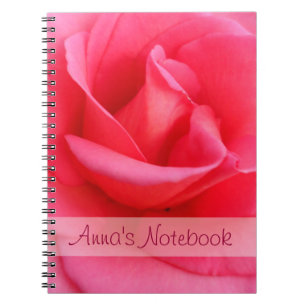 Roze Rose Notitieboek