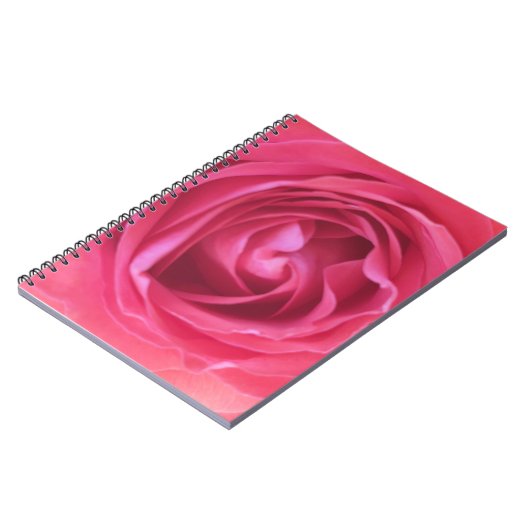  Roze Rose Notitieboek (Linkerzijde)