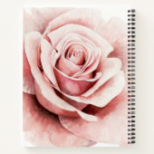 Roze Rose Notitieboek (Achterkant)