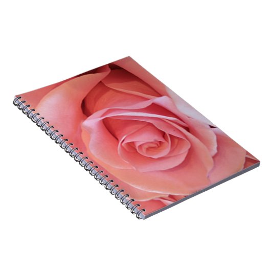 Roze Rose Notitieboek (Rechterzijde)