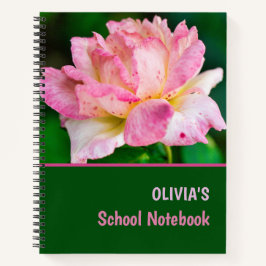 Roze Rose Notitieboek