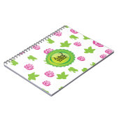  Roze Rose Notitieboek (Linkerzijde)