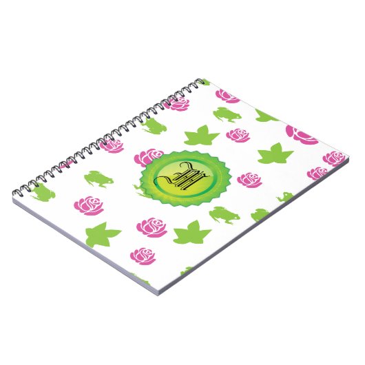  Roze Rose Notitieboek (Linkerzijde)