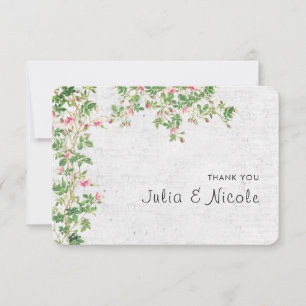 Roze Rose Oude Muur  Stijl Dagboek Trouwen