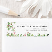 Roze Rose Oude Muur  Stijl Dagboek Trouwen Etiket (Insitu)