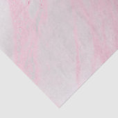 Roze Rose Pastel Blush Metallic Marmer Grijs Zilve Tissuepapier (Detail)