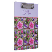 Roze Rose Penunia Daisy Flowers Floral Moederdag Klembord (Rechts)