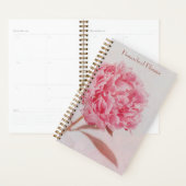 Roze Rose Peony Custom Homeschool Planner (Display)