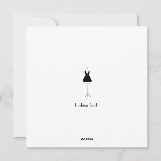 Roze Rose Perfume Feestdagenkaart (Achterkant)