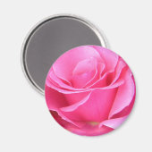 Roze Rose Petals aanpasbare magneet (Voorkant / Achterkant)