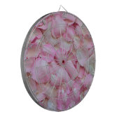 Roze Rose Petals Dartbord (Voorkant Links)